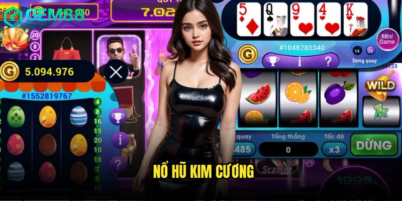 Tỏa Sáng Cùng Nổ Hũ Kim Cương gem88 Đá Quý Triệu Đô 8 nổ hũ kim cương